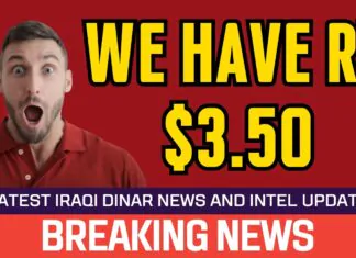 Iraqi Dinar – We have RV $3.50 – Today IQD to Dollar Today RV News Guru Update Exchange Rate