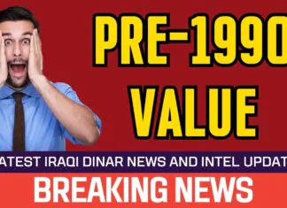 Iraqi Dinar – Pre-1990 Value – Today IQD Value to Dollar RV News Guru Updates Exchange Rate