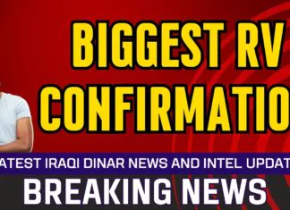 Iraqi Dinar – Biggest RV Confirmation – Today IQD to Dollar RV News Guru Updates Exchange Rate