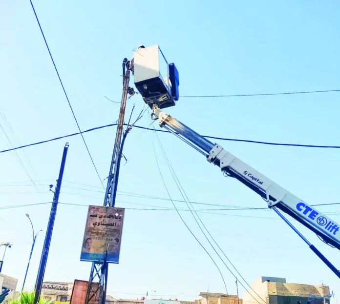 Rehabilitation of electrical networks in Diwaniyah neighborhoods
