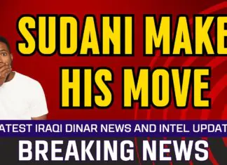 Iraqi Dinar Data – Sudani Makes his Move – Today IQD Value RV News Guru Updates Exchange Rate