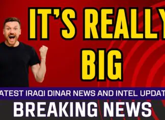 Iraqi Dinar Data – It’s Really Big – Today IQD Value RV News Guru Updates Exchange Rate