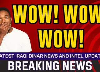 Iraqi Dinar Data – WOW! WOW! WOW! – Today IQD Value RV News Guru Updates Exchange Rate