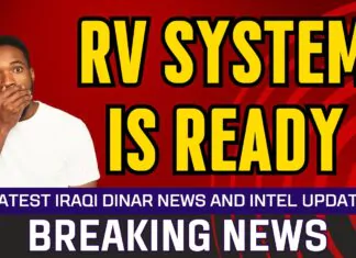 Iraqi Dinar Data RV System is Ready Today IQD Value RV News Guru Updates Exchange Rate