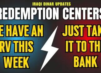 Iraqi Dinar – We have an RV this week – Just Take it to the bank Today Latest News