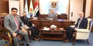 Iraqi Oil Minister Discusses Training with Kent and Shaco