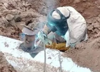 Illegal Tap on Crude Pipeline in Baghdad is Removed Illegal Tap on Crude Pipeline in Baghdad is Removed