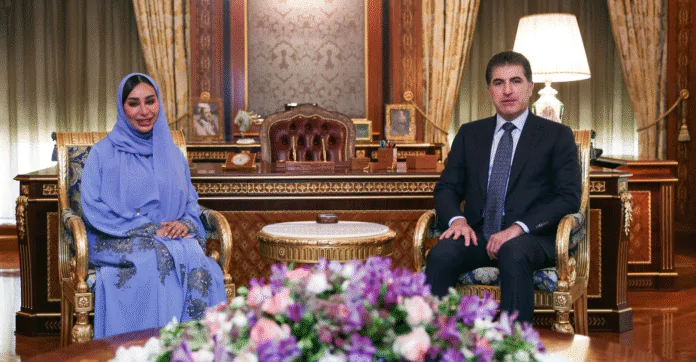 President Barzani, UAE envoy discuss investment opportunities in Kurdistan
