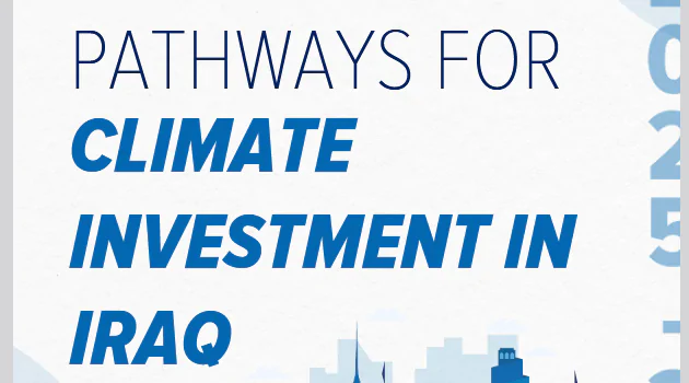 Pathways for Climate Investment in Iraq
