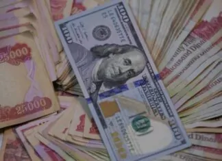 Dollar prices fall in Baghdad and Erbil