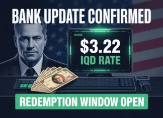 Big Bank Announcement: IQD at $3.22 – Redemption Now Active! – Iraqi Dinar Guru Today