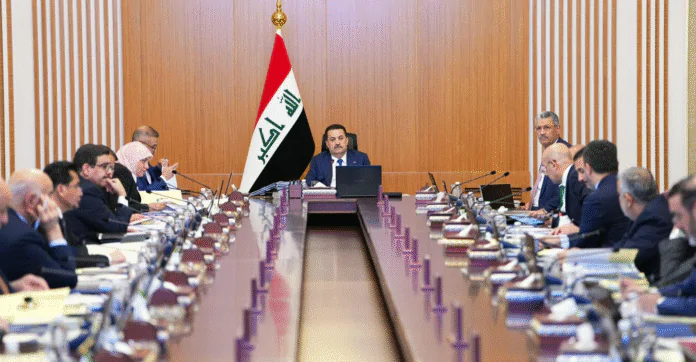 The Iraqi government issues decisions related to gas, water, and development projects.
