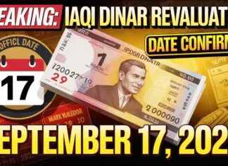 Breaking Iraqi Dinar Revaluation Date Confirmed – September 17, 2025! – Today’s IQD News!