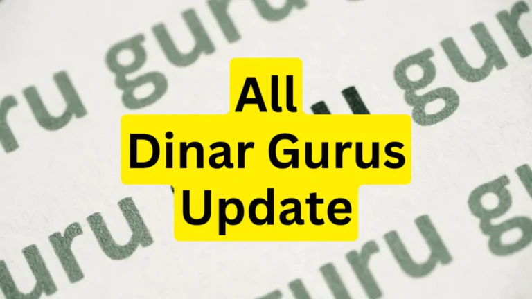 All Dinar Gurus Update
