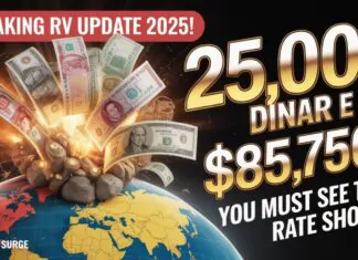25,000 Dinar Worth $85,750! Breaking RV Update You MUST See! – 2025 – Today Iraqi Dinar News!