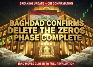 Baghdad Confirms “Delete the Zeros” Phase Complete! – Today Iraqi Dinar News!