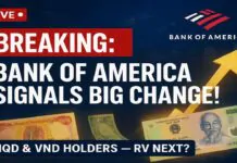 Bank of America Signals BIG Change for IQD & VND Holders Could RV Be Next – Today Iraqi DInar News!