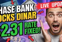 Chase Bank Locks Dinar Rate at $2.31! Fixed Rates LIVE! – RV Update Today – Iraqi Dinar News!