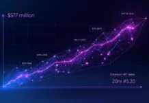NFT sales show modest $77M, Ethereum NFT sales drop 13% NFT sales show modest $77M, Ethereum NFT sales drop 13%
