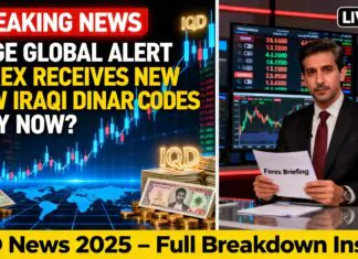 HUGE Global Alert Forex Receives New Iraqi Dinar Codes — Why NOW – IQD News 2025