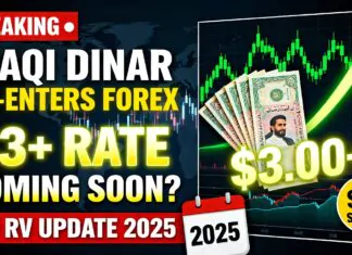 BREAKING Iraqi Dinar Re-Enters Forex – $3+ Rate Coming Soon IQD – IQD RV News 2025