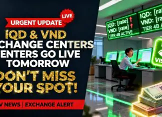 URGENT UPDATE IQD & VND Exchange Centers Go Live Tomorrow — Don’t Miss Your Spot! – Iraqi Dinar News