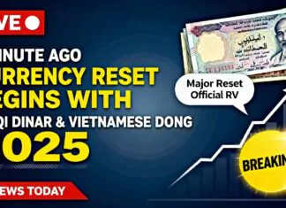 1 Minute Ago – Currency Reset BEGINS with Iraqi Dinar & Vietnamese Dong 2025 – IQD News 2025