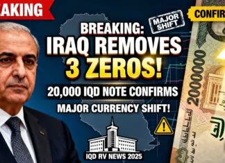Breaking Iraq Removes 3 Zeros — 20,000 IQD Note Confirms Major Shift! – Iraqi Dinar News 2025