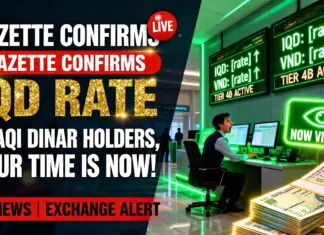Gazette Confirms IQD Rate — Iraqi Dinar Holders, Your Time Is NOW! – IQD News 2025