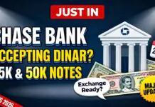 Chase Bank Accepting 25,000 & 50,000 Iraqi Dinar Notes in 2026 – IQD RV News 2026