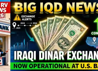 Big IQD News Iraqi Dinar Exchange Now Operational at U.S. Bank! – Iraqi Dinar News 2026