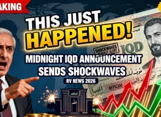 This Just Happened! – Midnight IQD Announcement Sends Shockwaves – Iraqi Dinar News 2026