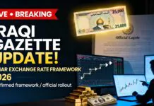 Iraqi Gazette Breaks Down Dinar Update — Exchange Rate Framework 2026 – Iraqi Dinar News 2026