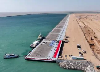 The first phase of the Grand Faw Port will be inaugurated this year. The first phase of the Grand Faw Port will be inaugurated this year.