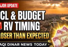 Iraqi Dinar Major Update | HCL, Budget & RV Timing Closer Than Expected 89896