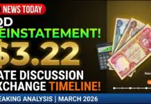 Iraqi Dinar News Today – IQD Reinstatement, $3.22 Rate Discussion & Exchange Timeline 88622