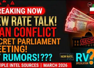 Iraqi Dinar News Today – New Rate Talk, Iran Conflict, Secret Parliament Meeting & RV Rumors 88802