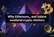 Why Ethereum, Bitcoin, and Solana ruled weekend crypto chatter