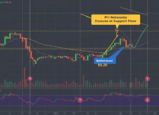 Will Pi Network price recover to $0.20 as bearish MACD momentum exhausts at the support floor