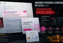 Uniswap phishing campaign on Google ads nets attackers over $400